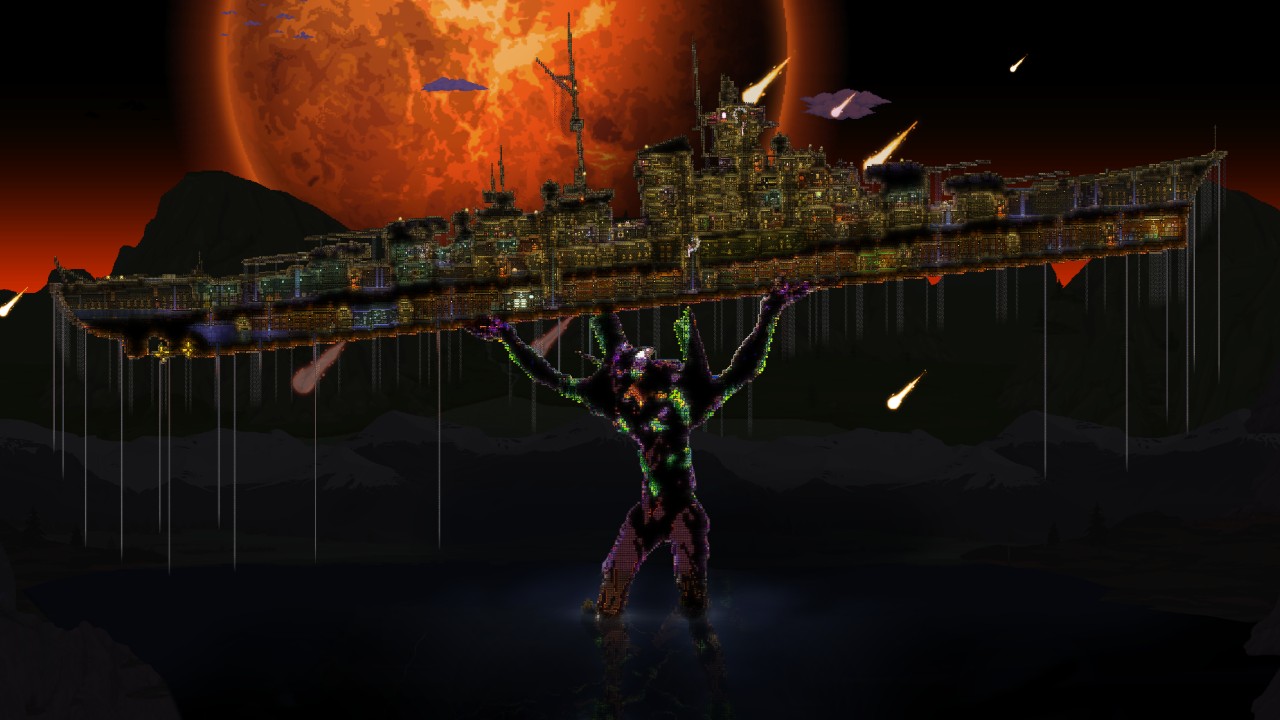 Players move the first unit of “Neon Genesis Evangelion” into the world of “Terraria” | 4Gamers