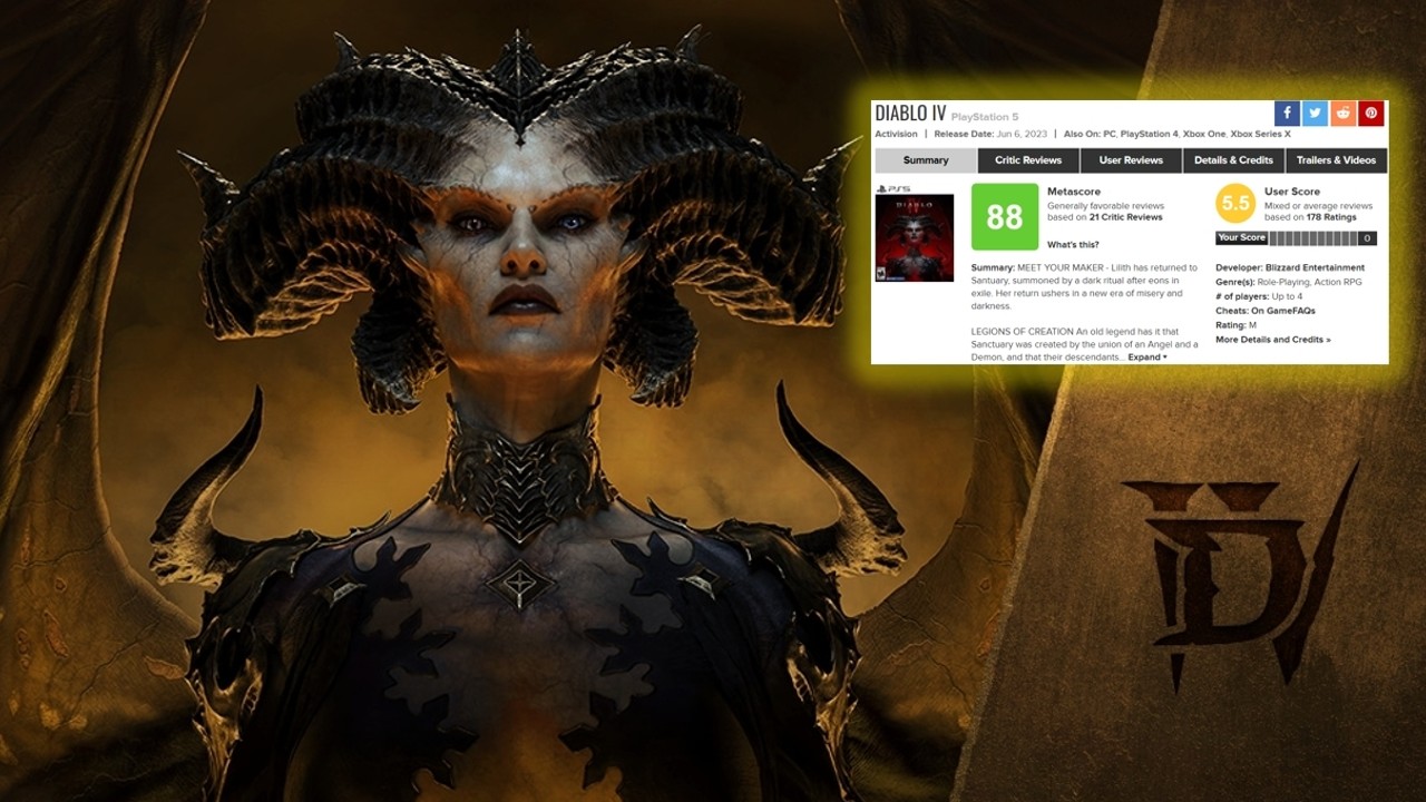 L’interdiction de classement des joueurs Metacritic “Diablo 4” est principalement mitigée, le directeur général a tweeté pour s’excuser pour le serveur instable | 4Gamers