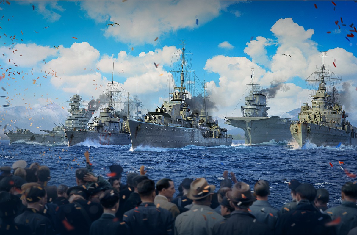 戰艦世界 艦隊遊行6日線上直播 二戰歐洲戰區終戰75週年紀念 4gamers