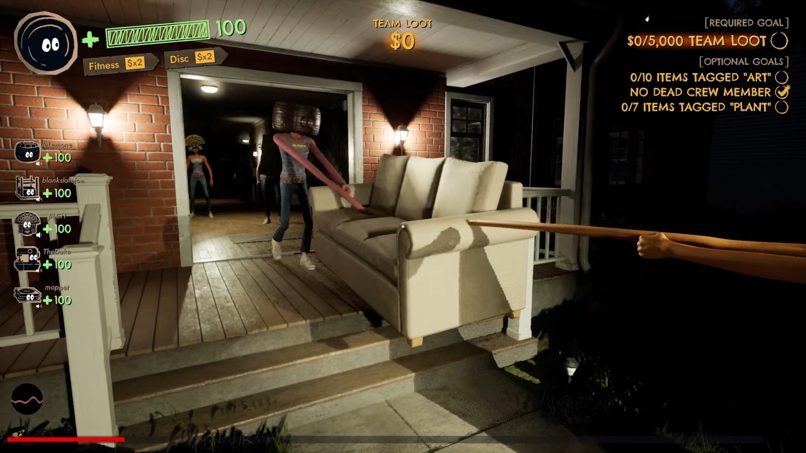 Friendslop heisting Indie game Burgle Supply Company, Release Date Announcement Trailer! 0-22 screenshot