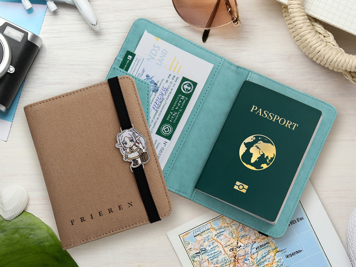 金属配件护照套 A款