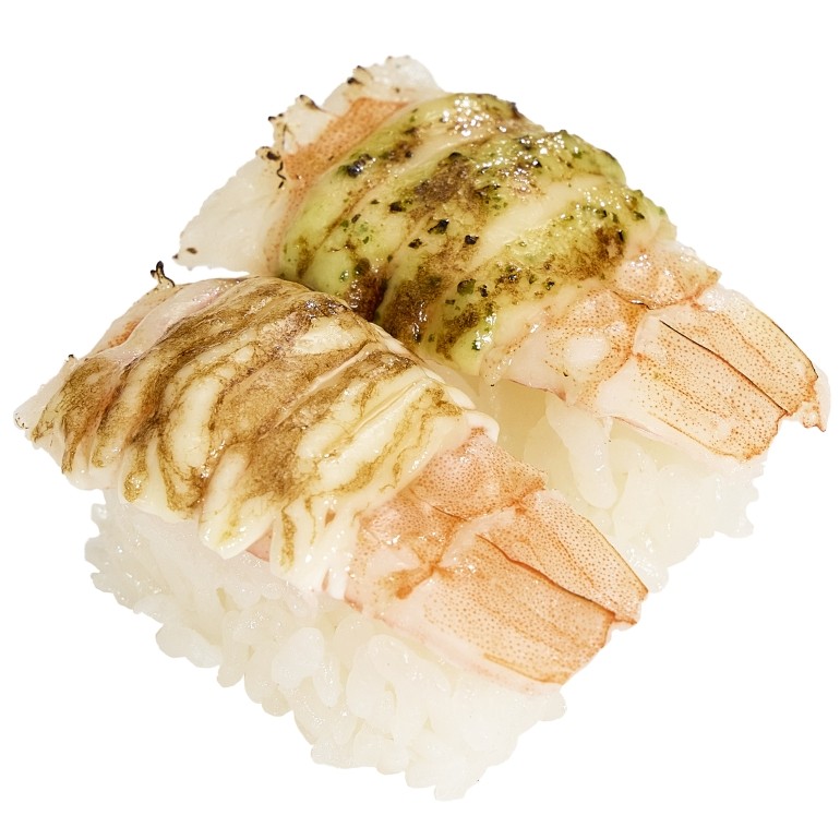 炙燒鮮蝦雙味