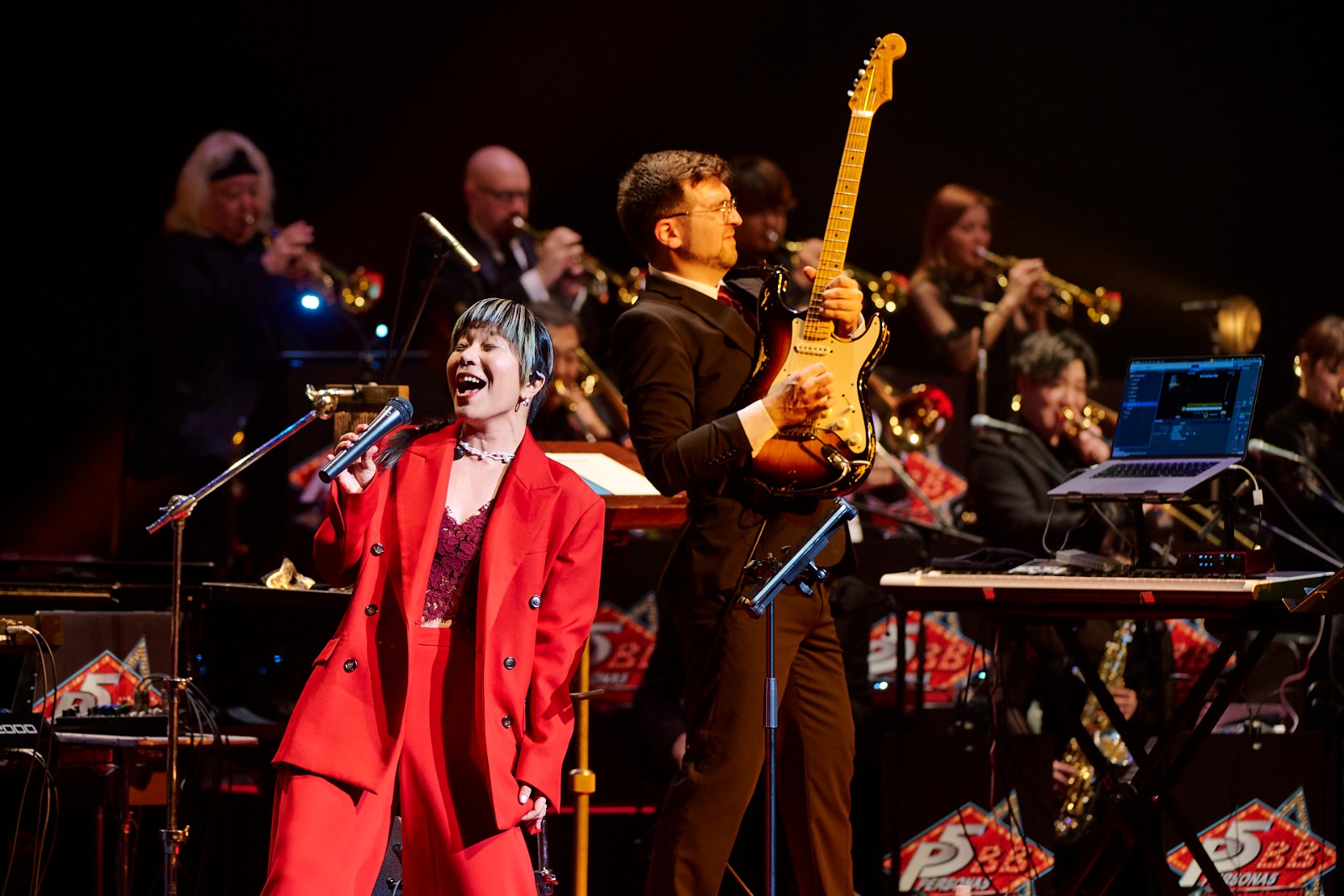 圖2. 《女神異聞錄 5》爵士大樂隊音樂會 由國際陣容爵士大樂隊現場演奏 _凡事策劃提供