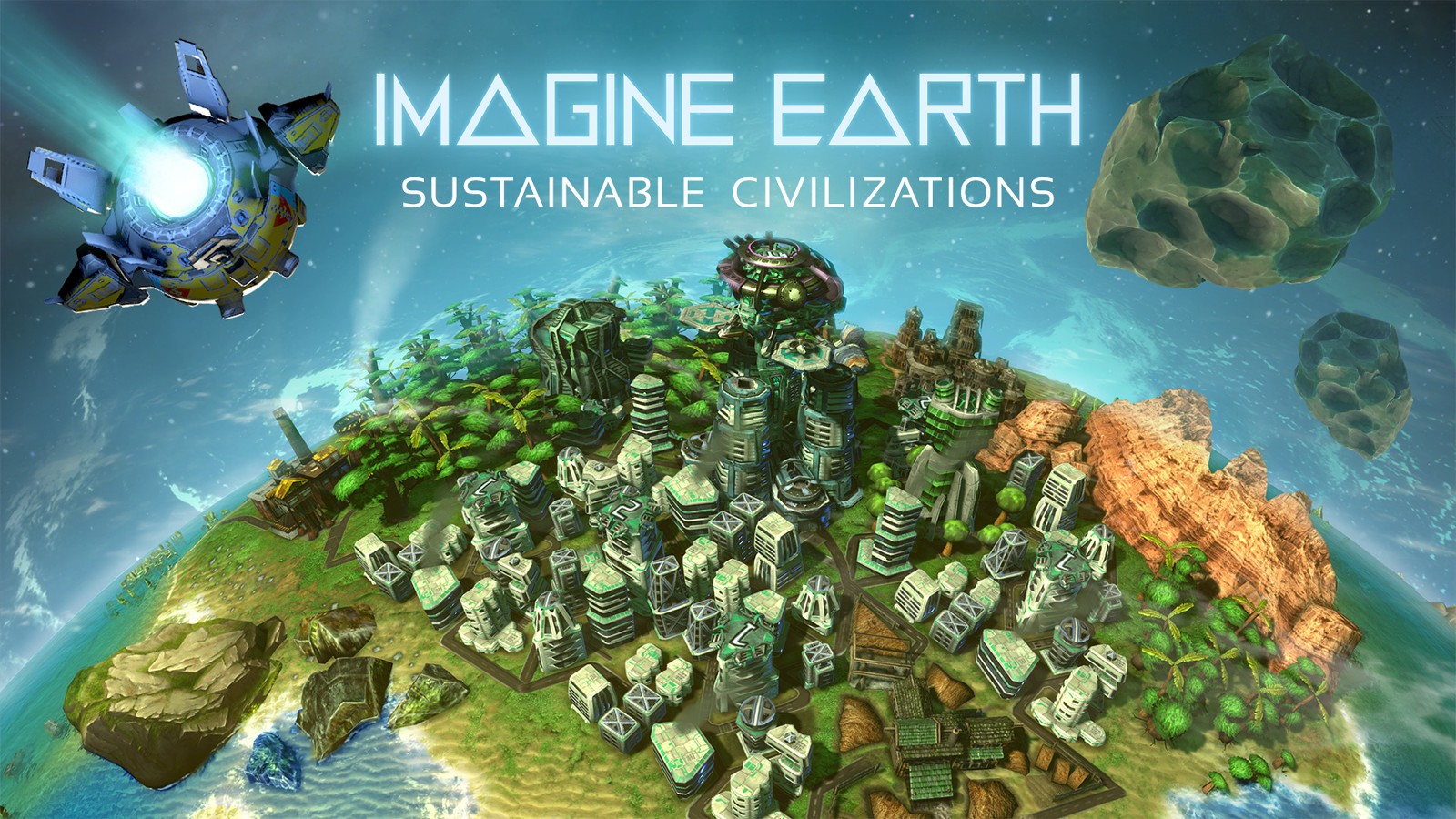 Imagine Earth key art