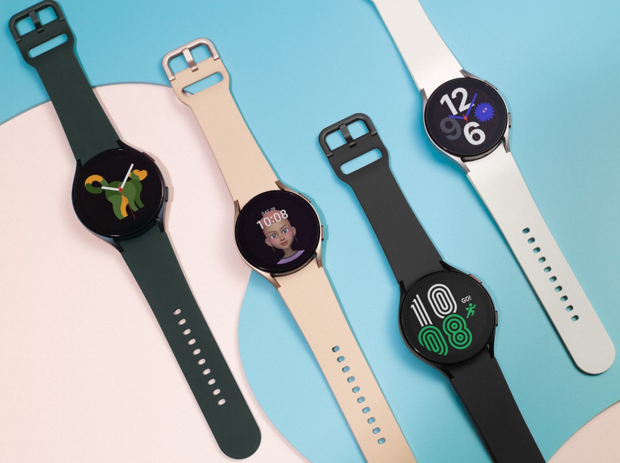 【新聞照片4】Galaxy Watch4具備時尚外觀設計，推出兩種尺寸選擇