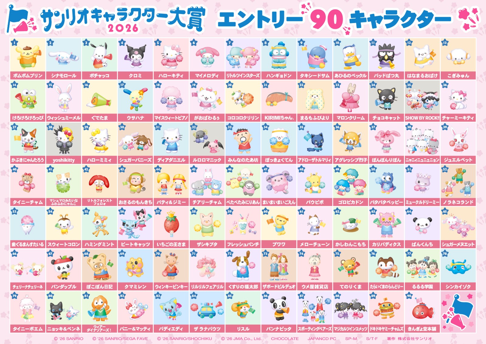 2026年サンリオキャラクター大賞 (8)