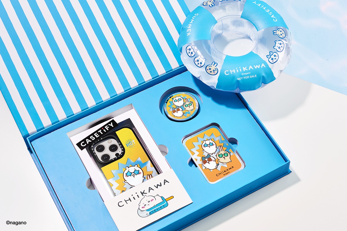 CASETiFY 更推出 CASETiFY 台灣官方網站限定的吉伊卡哇珍藏版禮盒,提供粉絲們三款分別為吉伊卡哇夏日精裝禮盒、吉伊卡哇涼爽精裝禮盒、吉伊卡哇陽光精裝禮盒 (2)