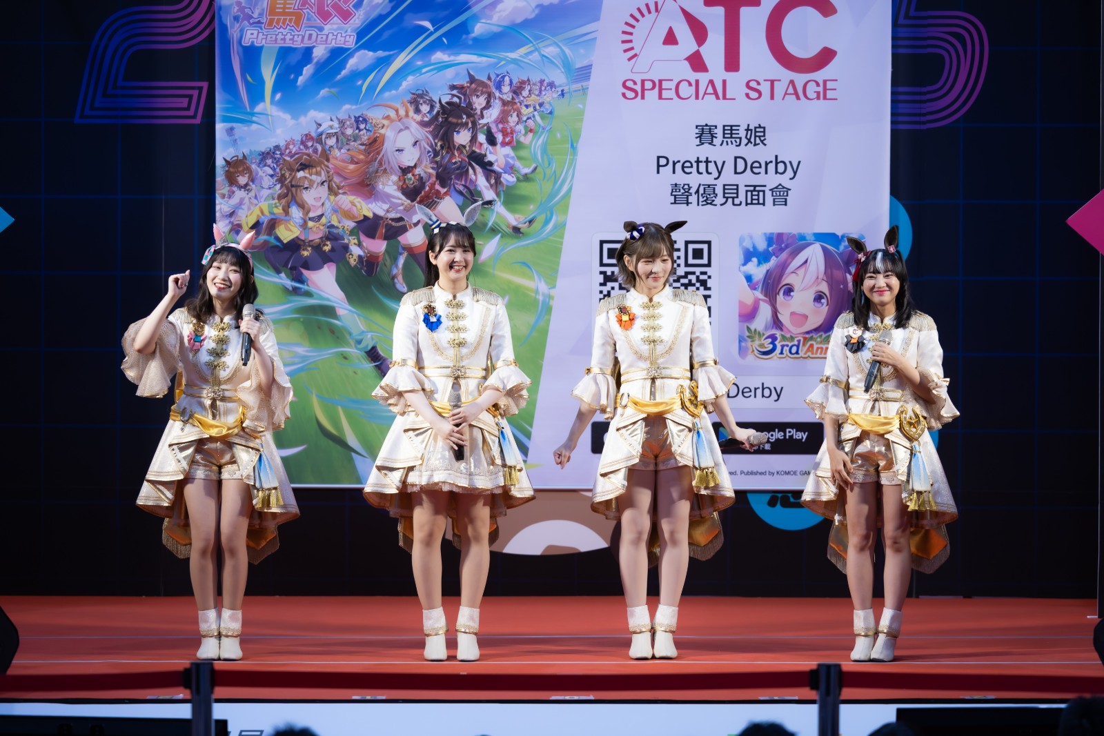 左起 福嶋晴菜、高柳知葉、髙橋ミナミ、矢野妃菜喜_II