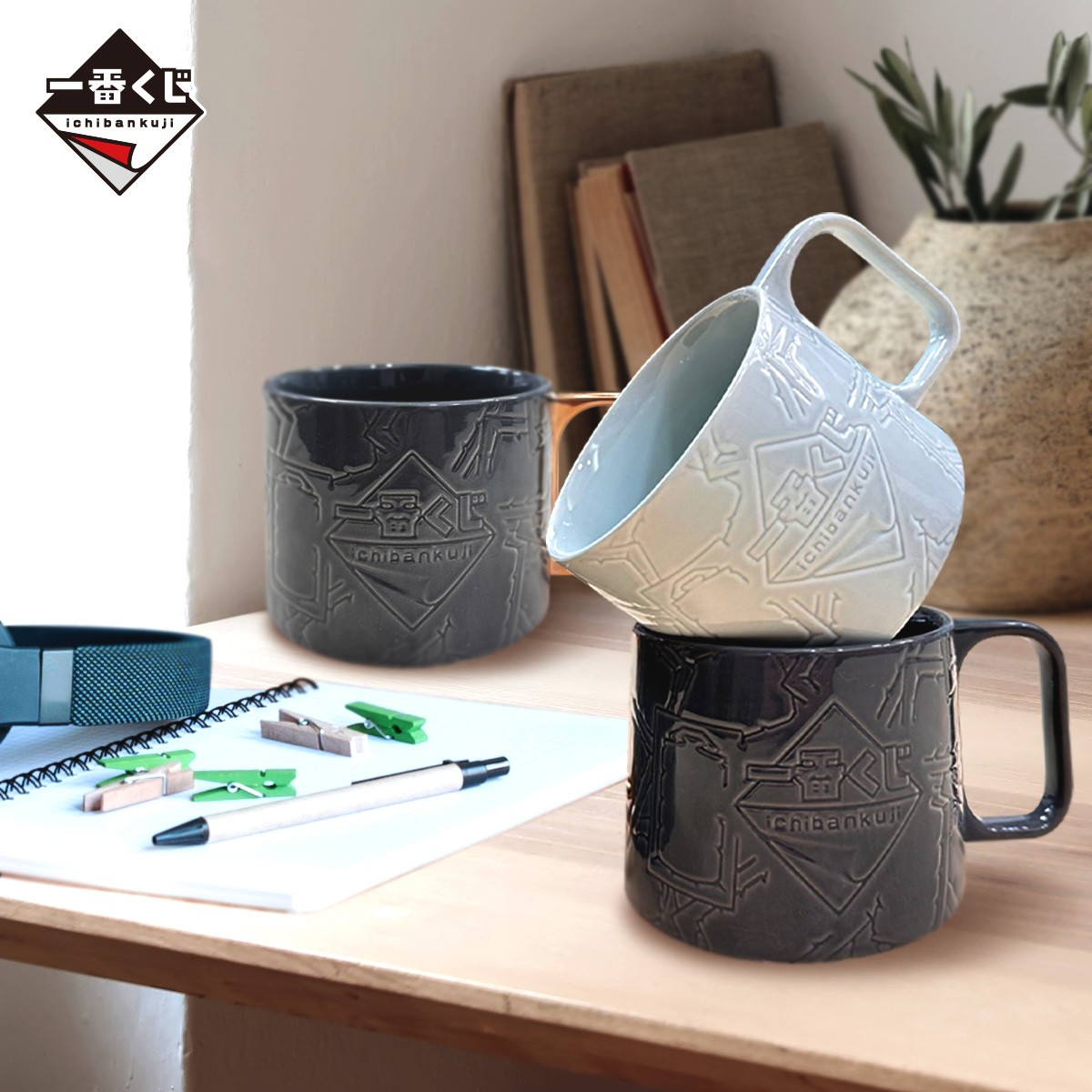 凡於現場單筆購買一番賞商品10抽，可加碼獲得限定「一番賞馬克杯」乙個