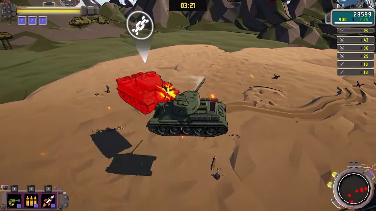 Tank Fu Playtest announcement trailer 0-54 screenshot