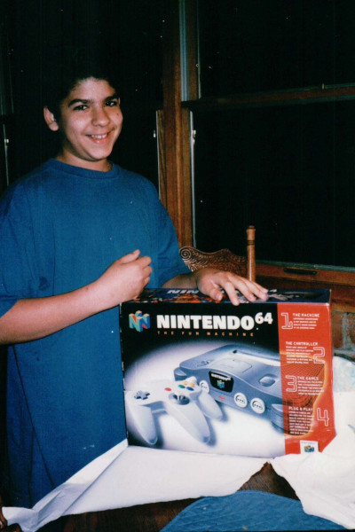 zelda-collection-coz-posing-with-bday-present