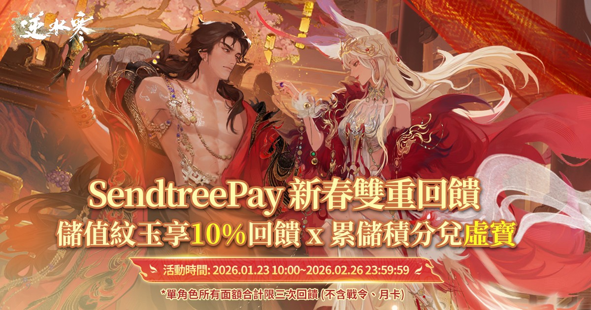 14 SendtreePay 新春儲值回饋