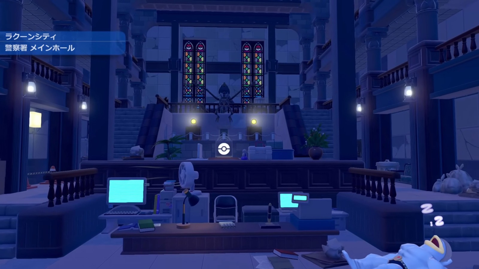 【ぽこあポケモン】バイオハザードの街『ラクーンシティ』作ってみた 12-52 screenshot