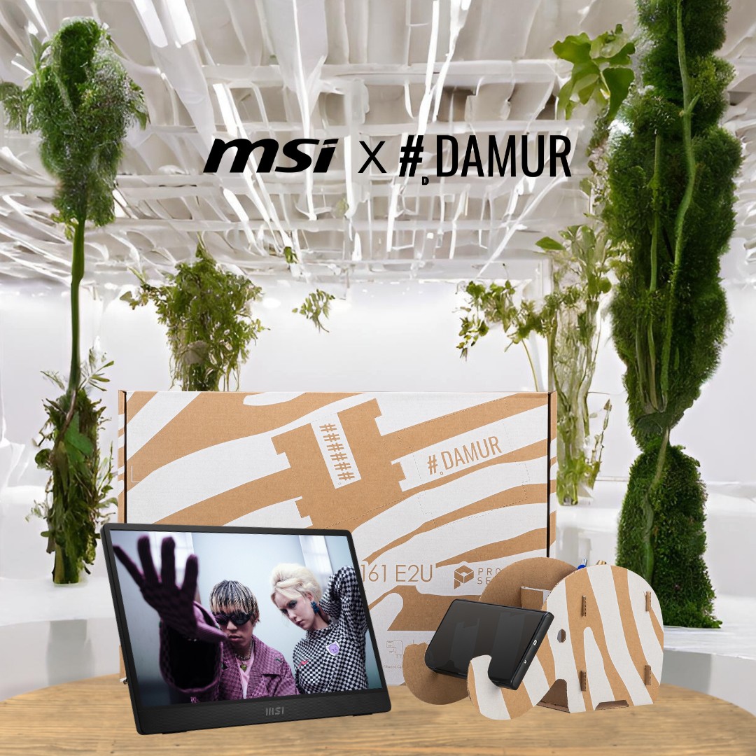 MSI x #DAMUR-台北時裝周_包材設計