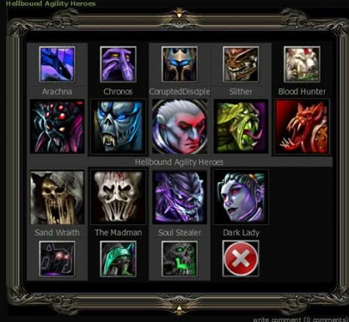 dota-hon hero pool