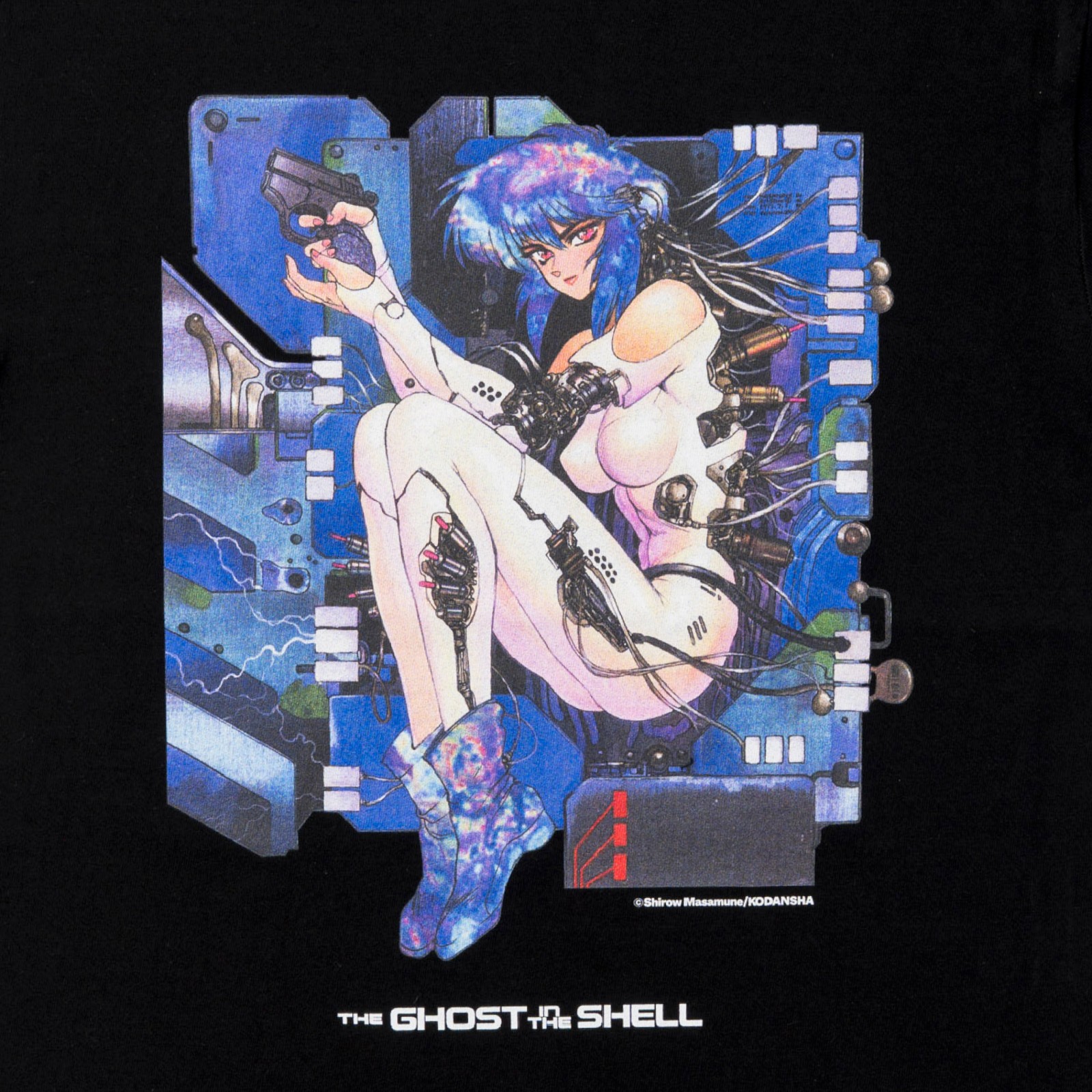 【The Exhibition of The World of Shirow Masamune】T-shirt GHOST IN THE SHELL-A