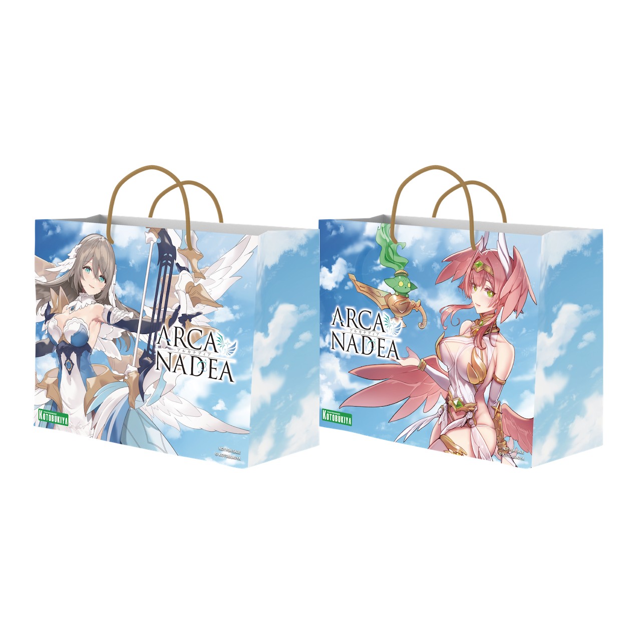 【振光玩具x壽屋高捷店】新聞照5_《ARCANADEA阿爾卡納蒂亞》艾爾梅達紙袋（紙袋為單一款、雙面）