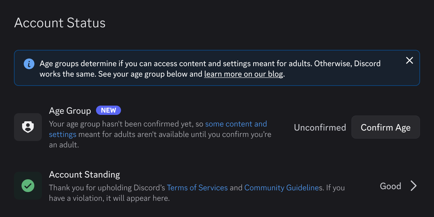 6aad3e656e75dc60fe16dcbf_account status