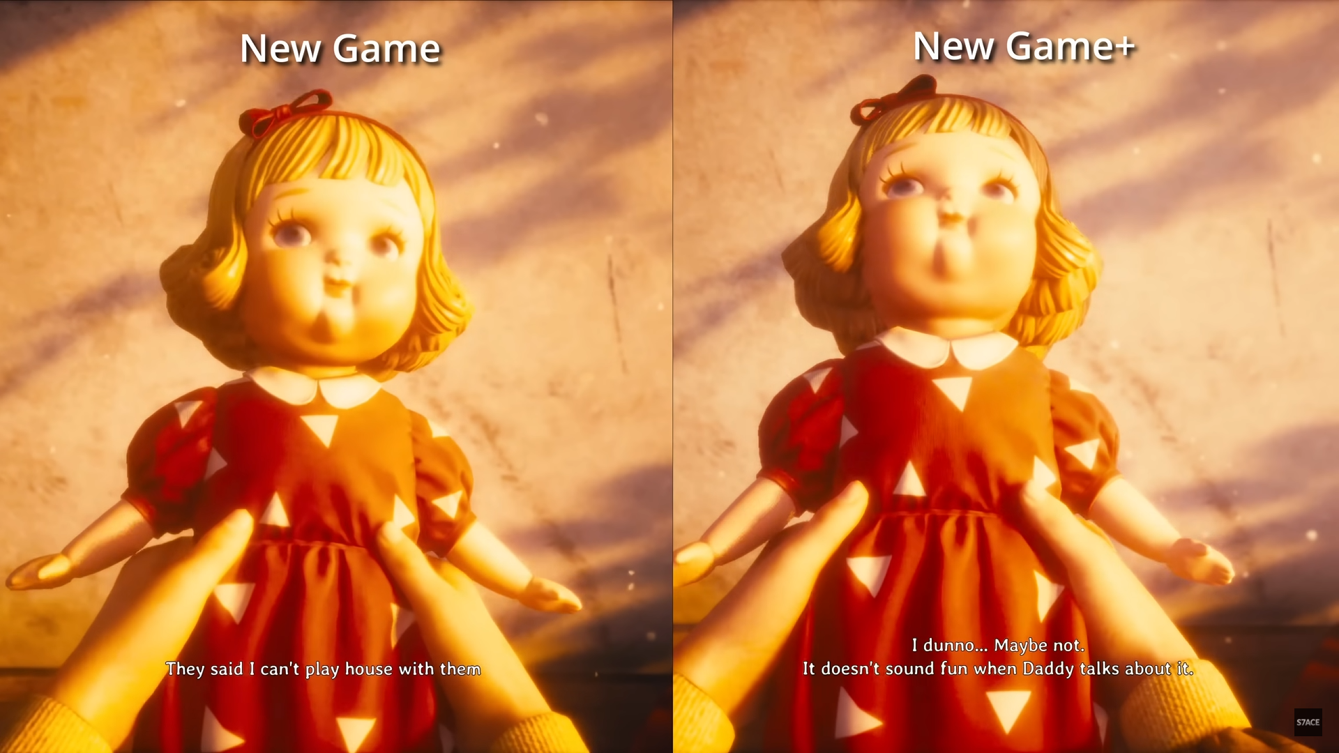 Silent-Hill-f-compliation-changes-of-Cutscenes-Newgame+1