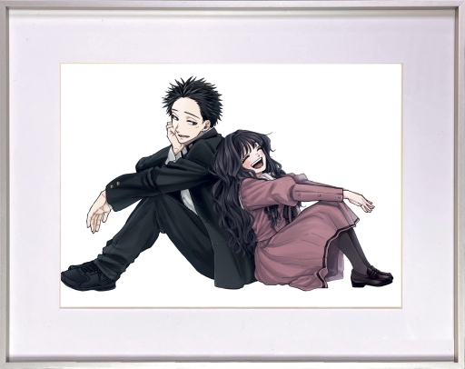 圖10. 三香見SAKA親簽複製原畫D款｜誠品書店西門「薰香花朵凜然綻放三香見SAKA複製原畫展」