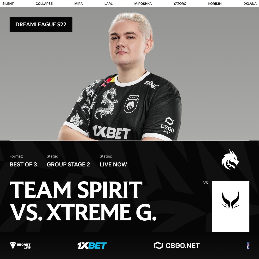 xg-spirit dreamleague 22