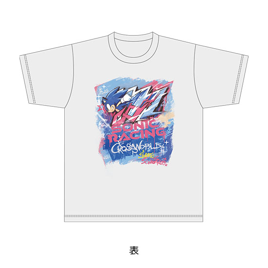 《索尼克賽車 交叉世界》T恤_正面示意圖