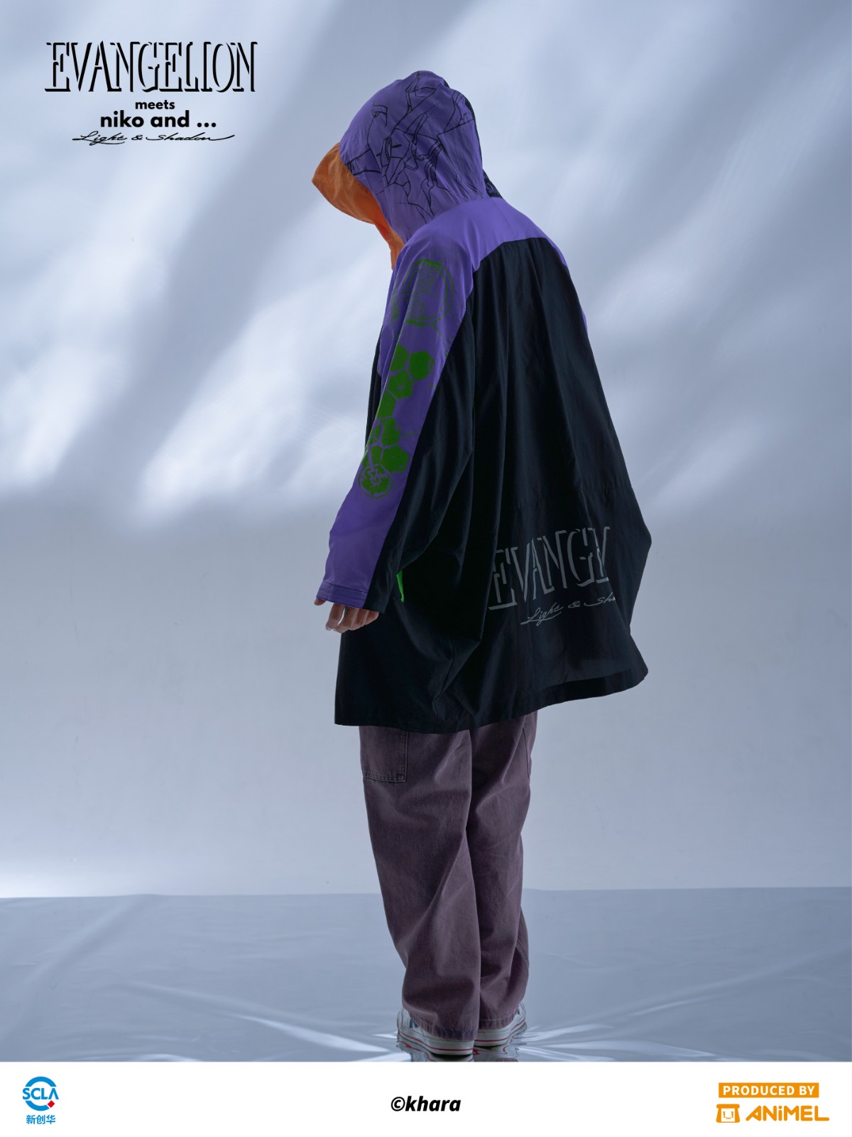 新世紀福音戰士聯名風衣外套-三色 2,990元_05