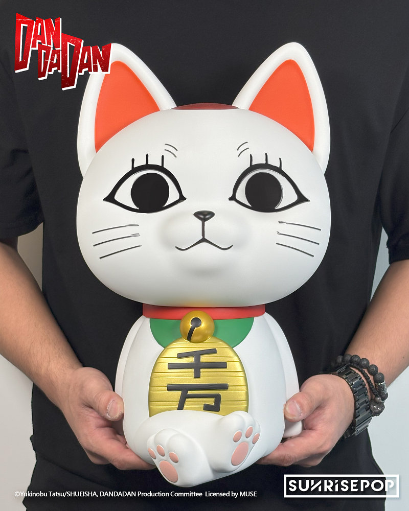 「招財貓幸運PLUS加碼」抽獎活動：高速婆婆(貓版)造型存錢筒Plus