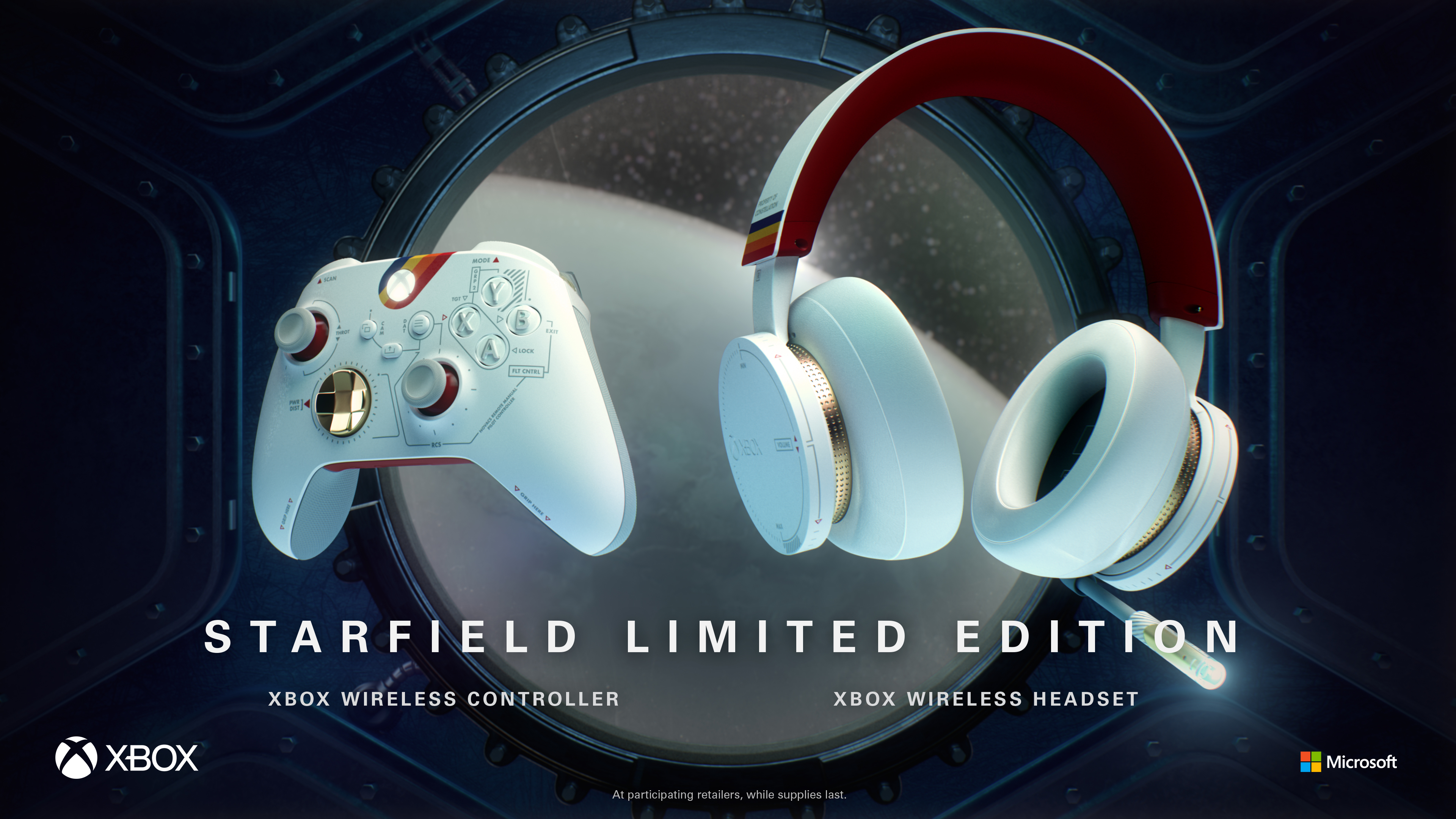 即日開賣！《星空Starfield》限定版Xbox主題無線控制器、無線耳機亮相
