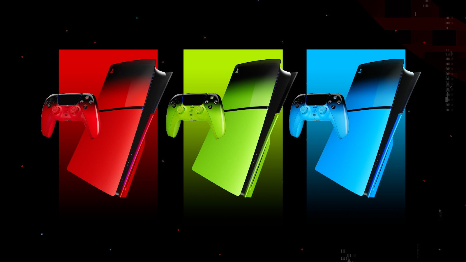 (圖一) 極限流行系列DualSense無線控制器及PS5主機護蓋 將於3月12日推出