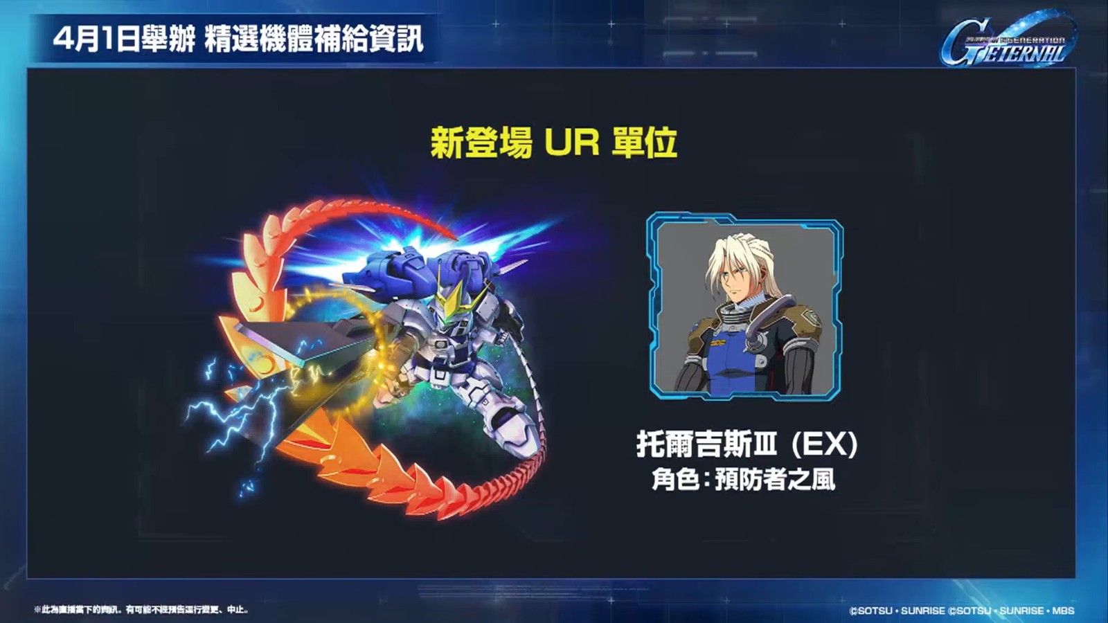 【G世代永恆】更新計畫直播 18-14 screenshot