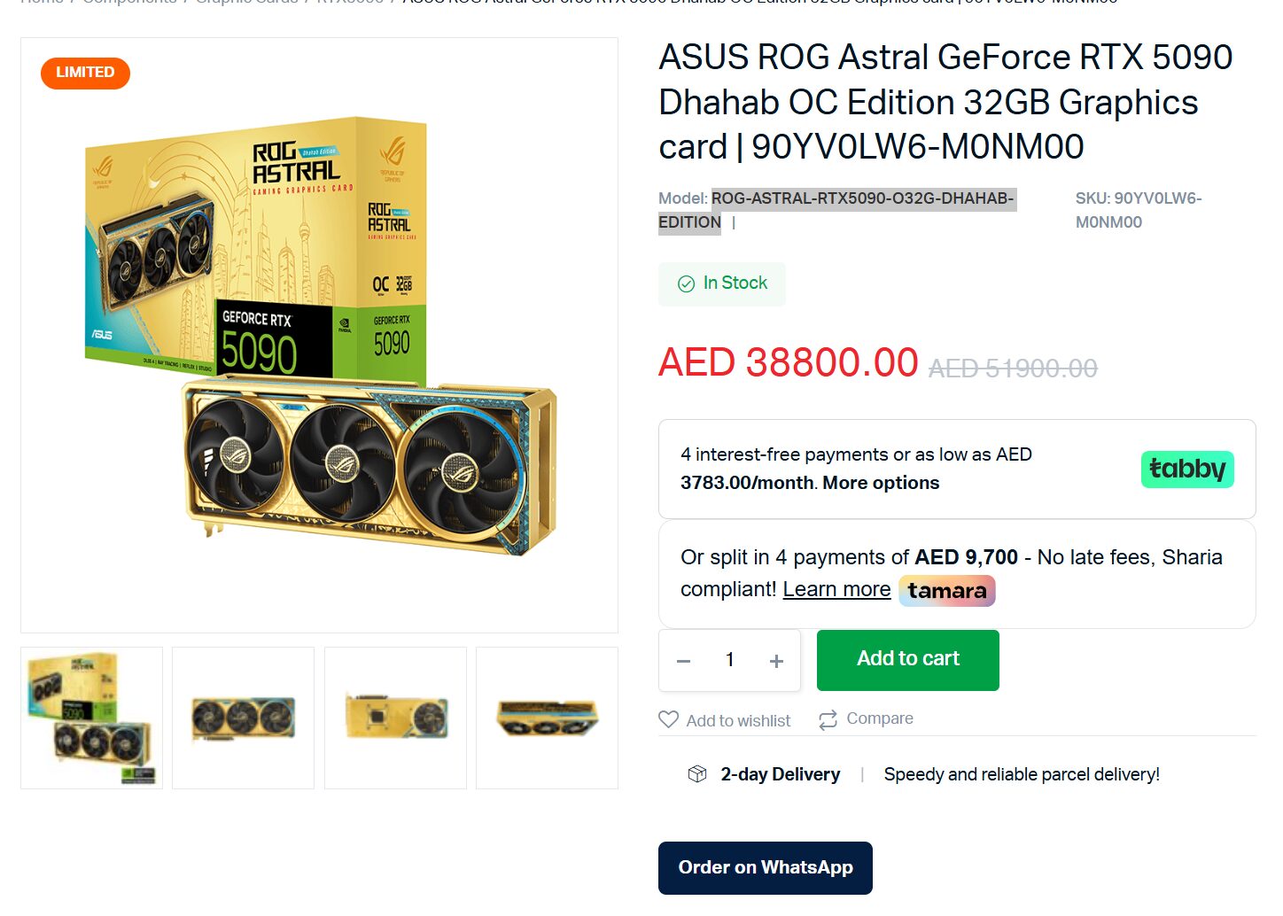 ASUS-GeForce-RTX-5090-32GB-ROG-ASTRAL-DHAHAB-EDITION-2