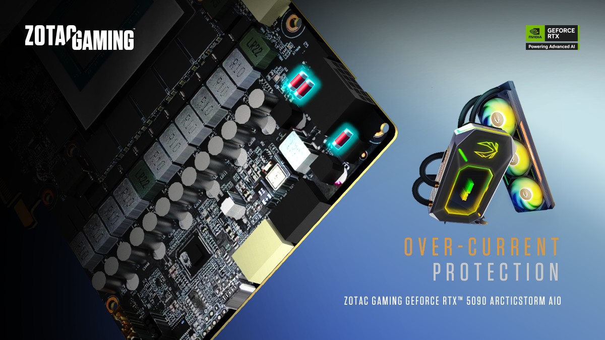 GeForce RTX 5090ARCTICSTORM AIO_Over-Current Protection - Feature Focus Banners_1200x675_2333677465