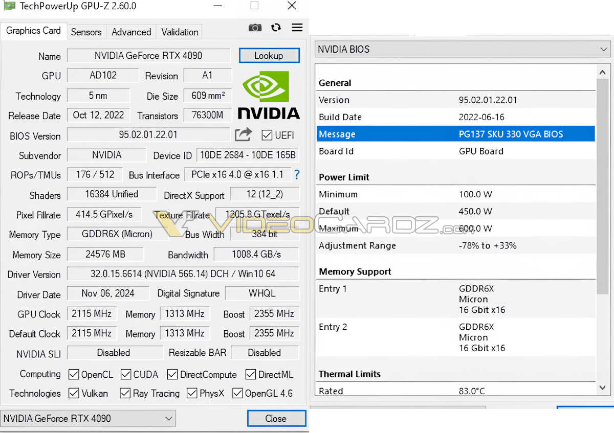 RTX4090-PROTOTYPE-SPECS