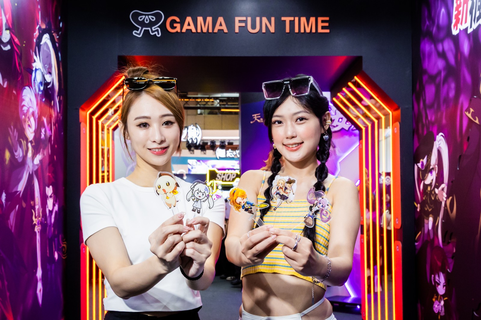 展場照片_完成五大IP個別任務,可索取只送不賣的「FUN能量打卡棒」!
