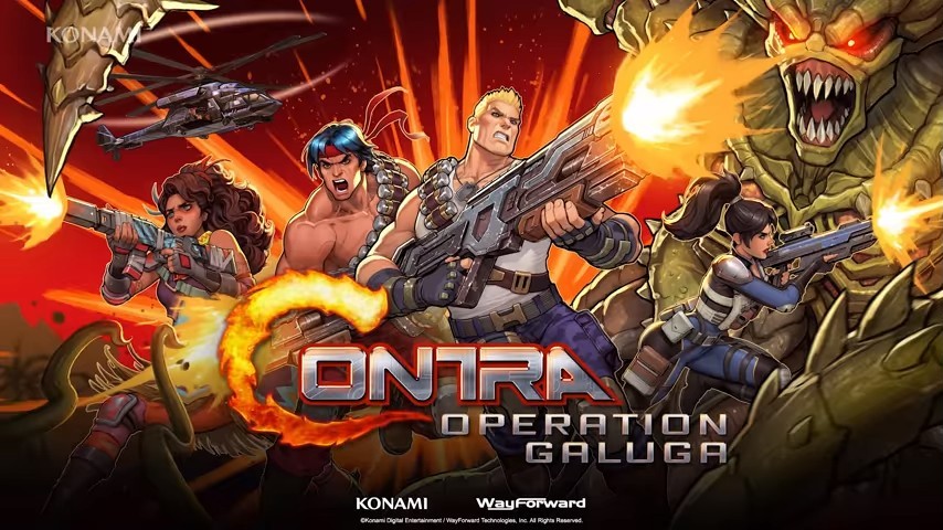 魂斗羅經典重製《Contra: Operation Galuga》今上市，支援4人合作挑戰 