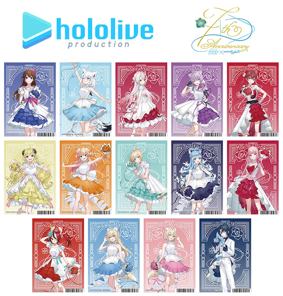 hololive production七週年紀念展登安利美特池袋總店，通販周邊曝光