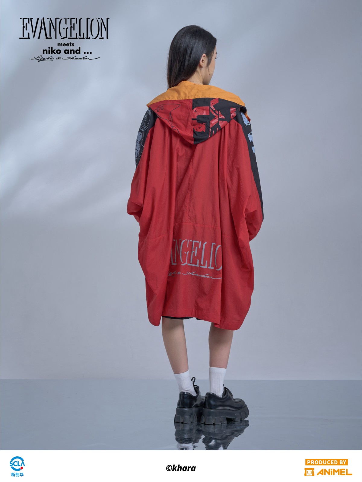 新世紀福音戰士聯名風衣外套-三色 2,990元_04