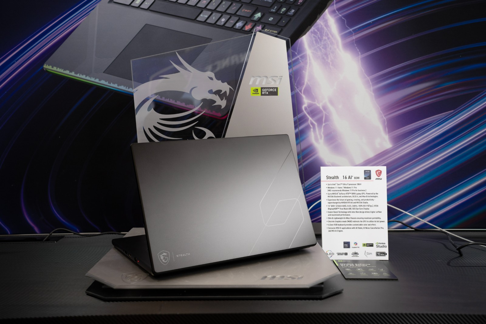 Stealth 16 AI+-CES onsite