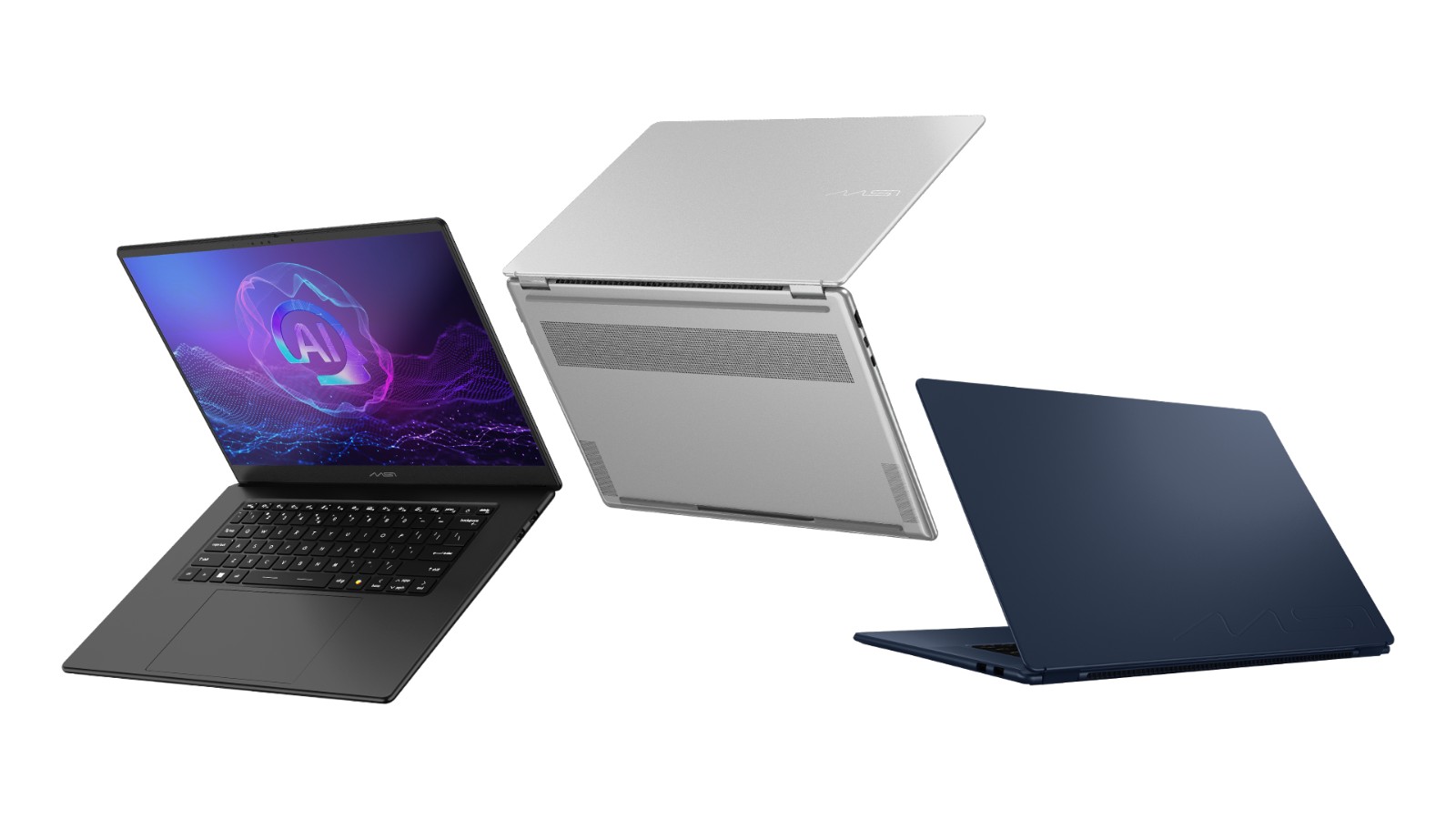 10_MSI在Computex 2025首度揭露未來商務系列筆電的嶄新ID設計概念，採用更流線圓弧且極簡的設計語彙