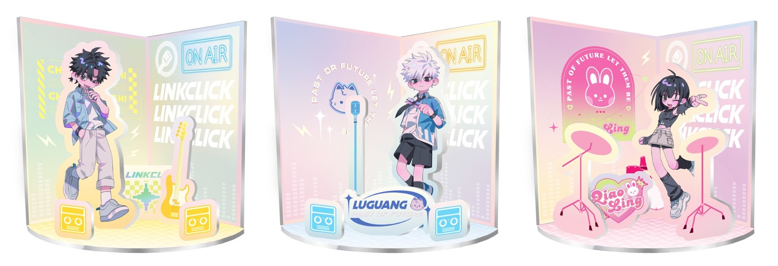 04. 《時光代理人》壓克力場景組