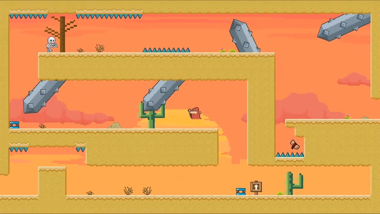 【預告影片】Steam trailer - 《BROTHER!!! Save him! - Hardcore Platformer》|4Gamers 0-13 screenshot