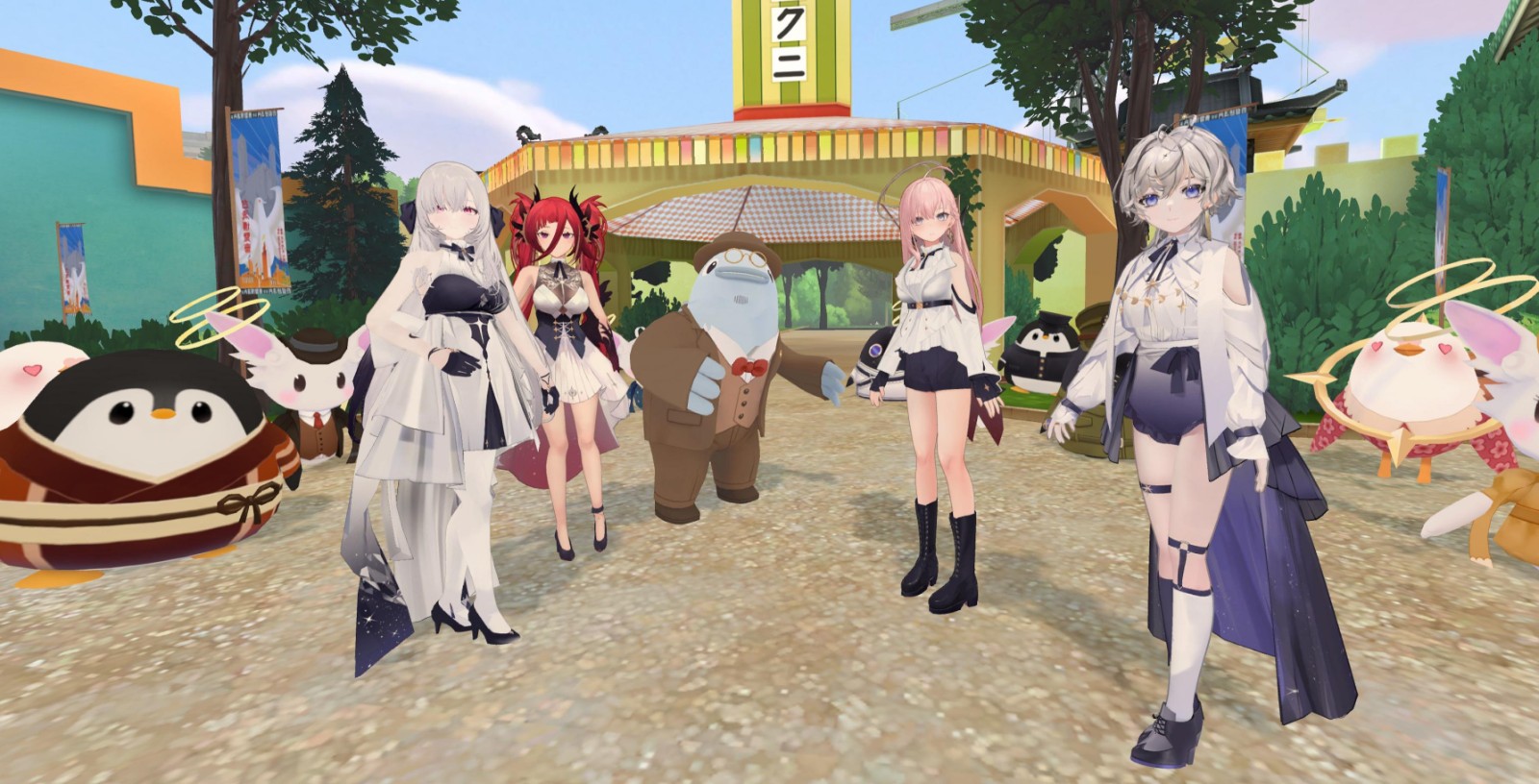 3_《追殺闆闆》由春魚創意旗下人氣 VTuber 團體「極深空計畫」首次擔綱演出。圖／VIVE ORIGINLAS提供
