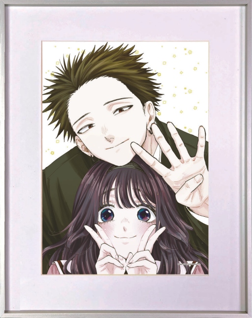 圖14. 三香見SAKA親簽複製原畫H款｜誠品書店西門「薰香花朵凜然綻放三香見SAKA複製原畫展」