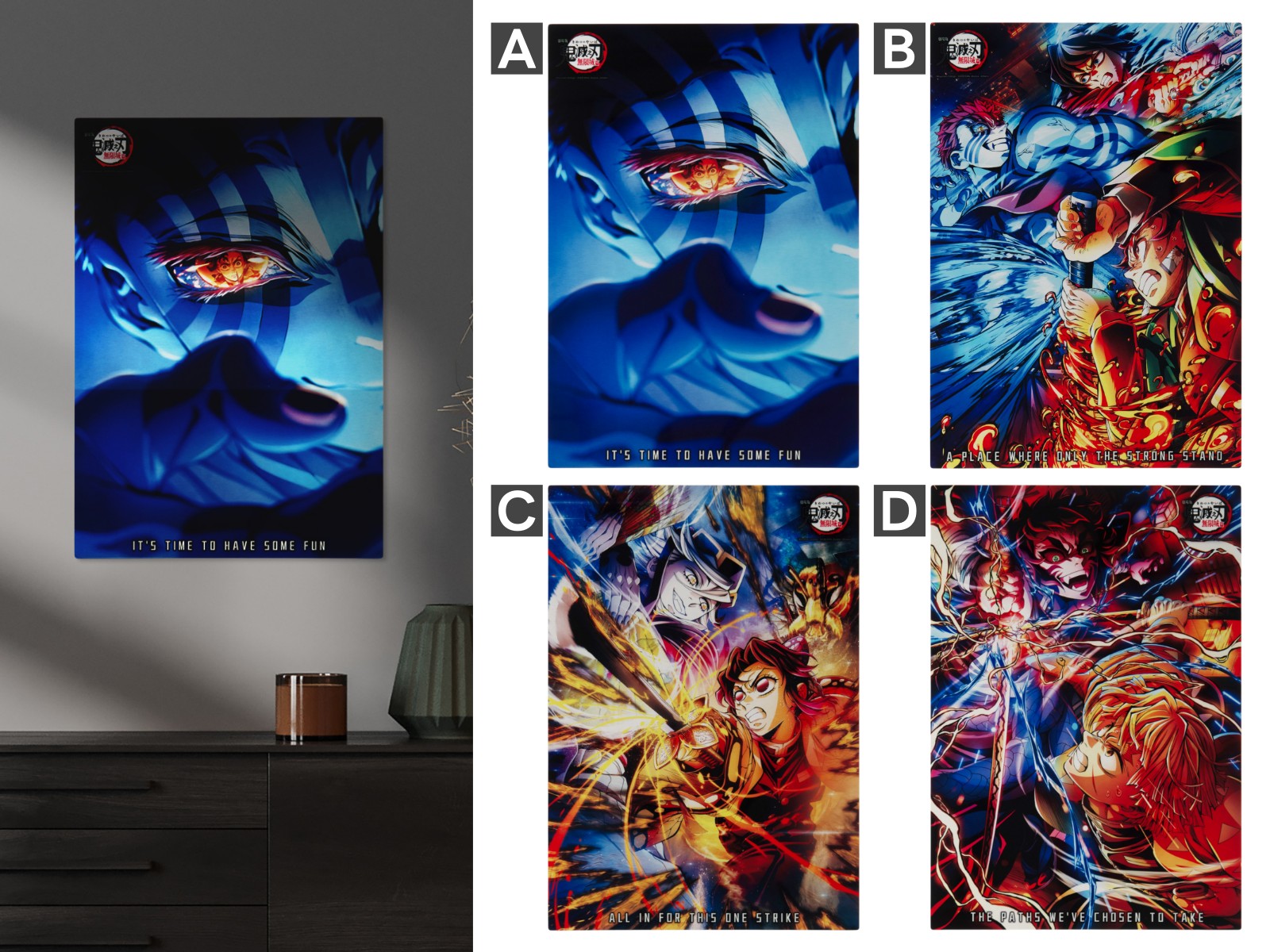 鬼灭之刃 剧场版海报