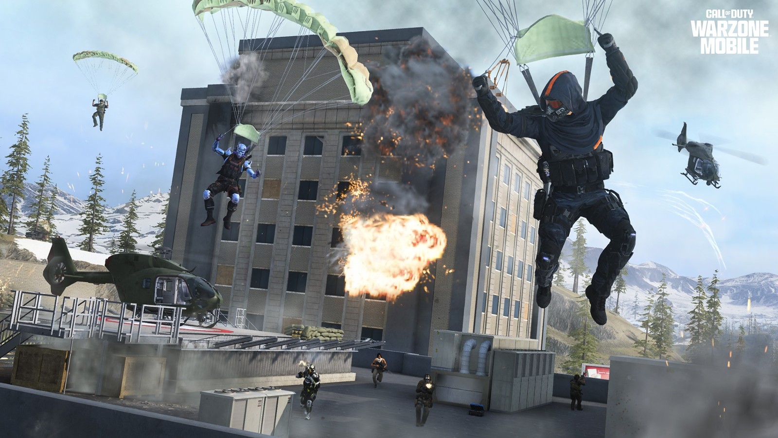 玩家隨時隨地都能參與《現代戰域》的大逃殺戰鬥