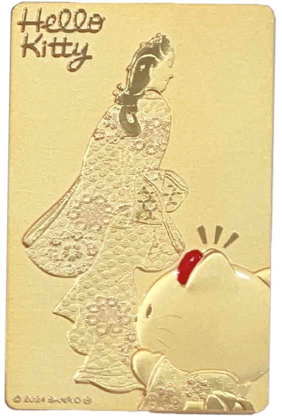 商品10-Hello Kitty展-日版卡片鏡-回眸美人