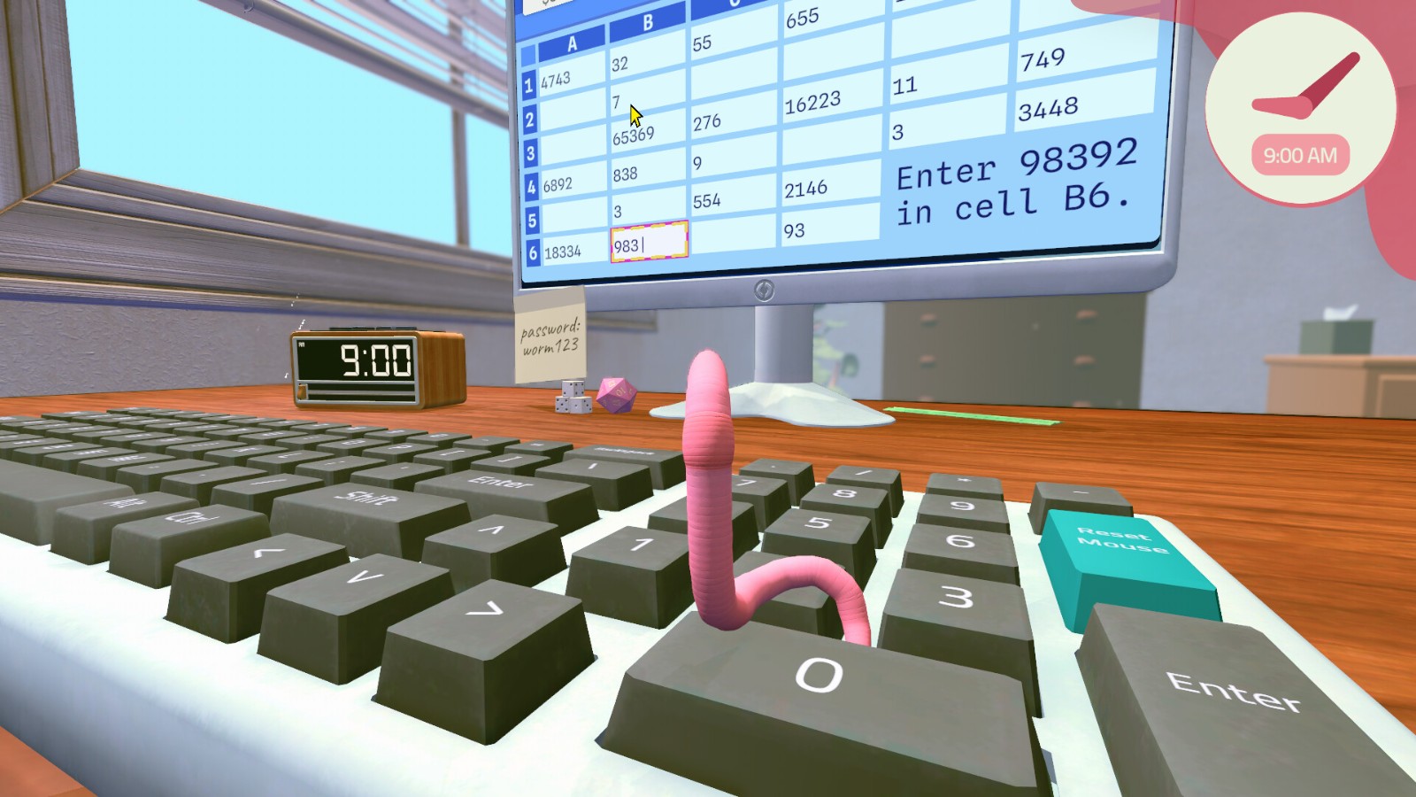 《Worming from Home》：化身蚯蚓在家炒股求生記