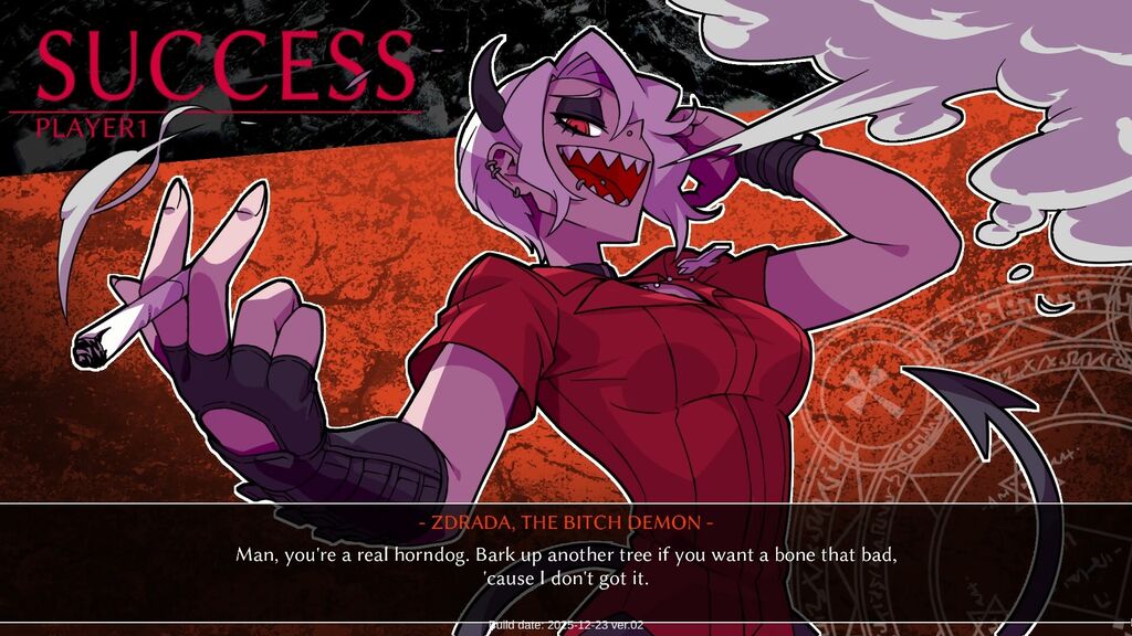 Hellversus: Le jeu de combat fan-made inspiré de Helltaker est disponible en démo sur Itch.io 2 251226-enfer-05