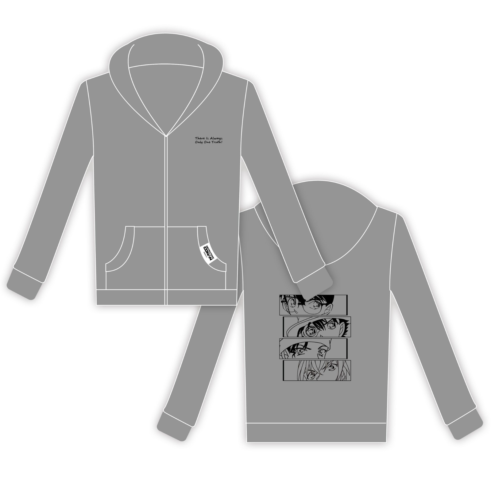 17. 《名偵探柯南》連帽外套